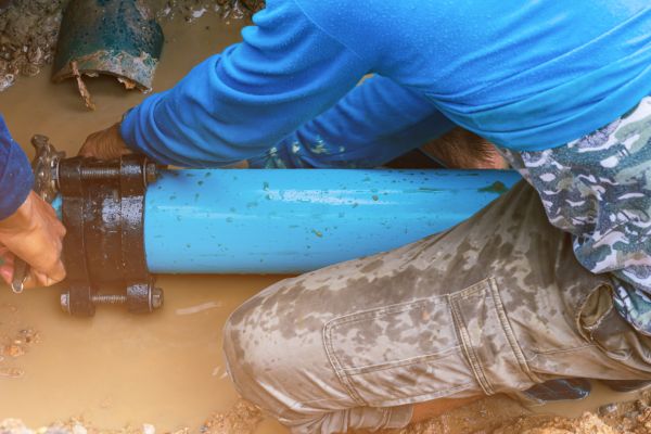 Underground Water Line Repair Service