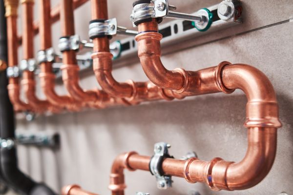 Copper Plumbing Installation in Rowlett