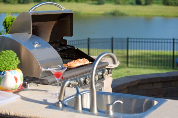 Outdoor Kitchen Plumbing in Rowlett